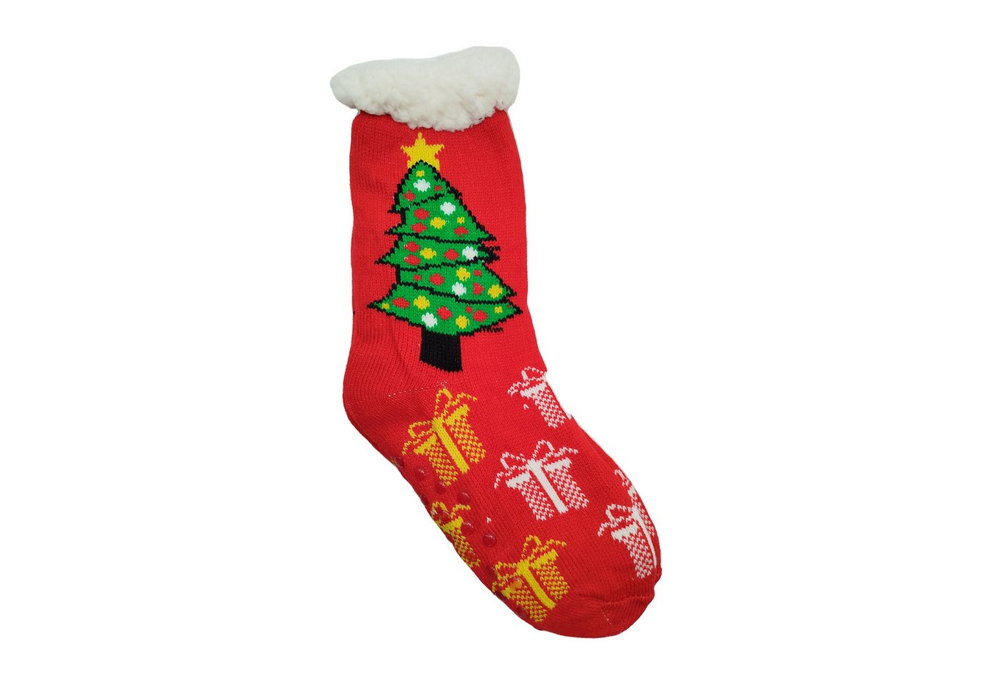 Frostfighter Haussocken Herren Hüttensocken mit ABS Stoppersohle (1-Paar) Hüttenschuhe, Wolkenfutter, dicke sehr warme gefütterte Socken von Frostfighter