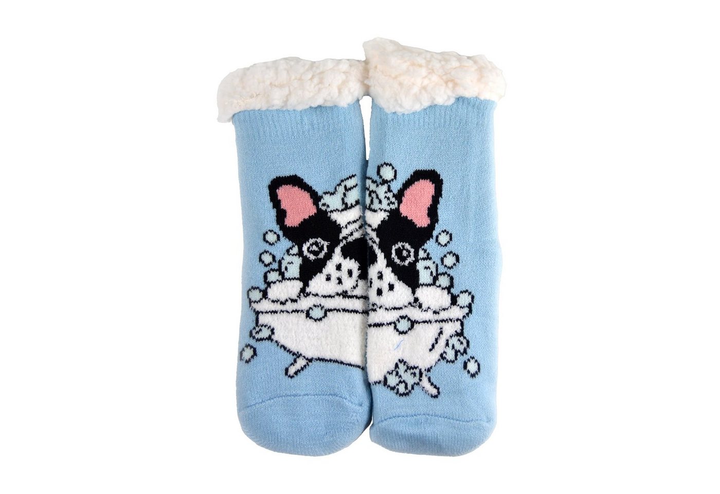 Frostfighter Haussocken Jungen Hüttensocken mit ABS Stoppersohle (1-Paar) Hüttenschuhe, Wolkenfutter, dicke sehr warme gefütterte Socken von Frostfighter