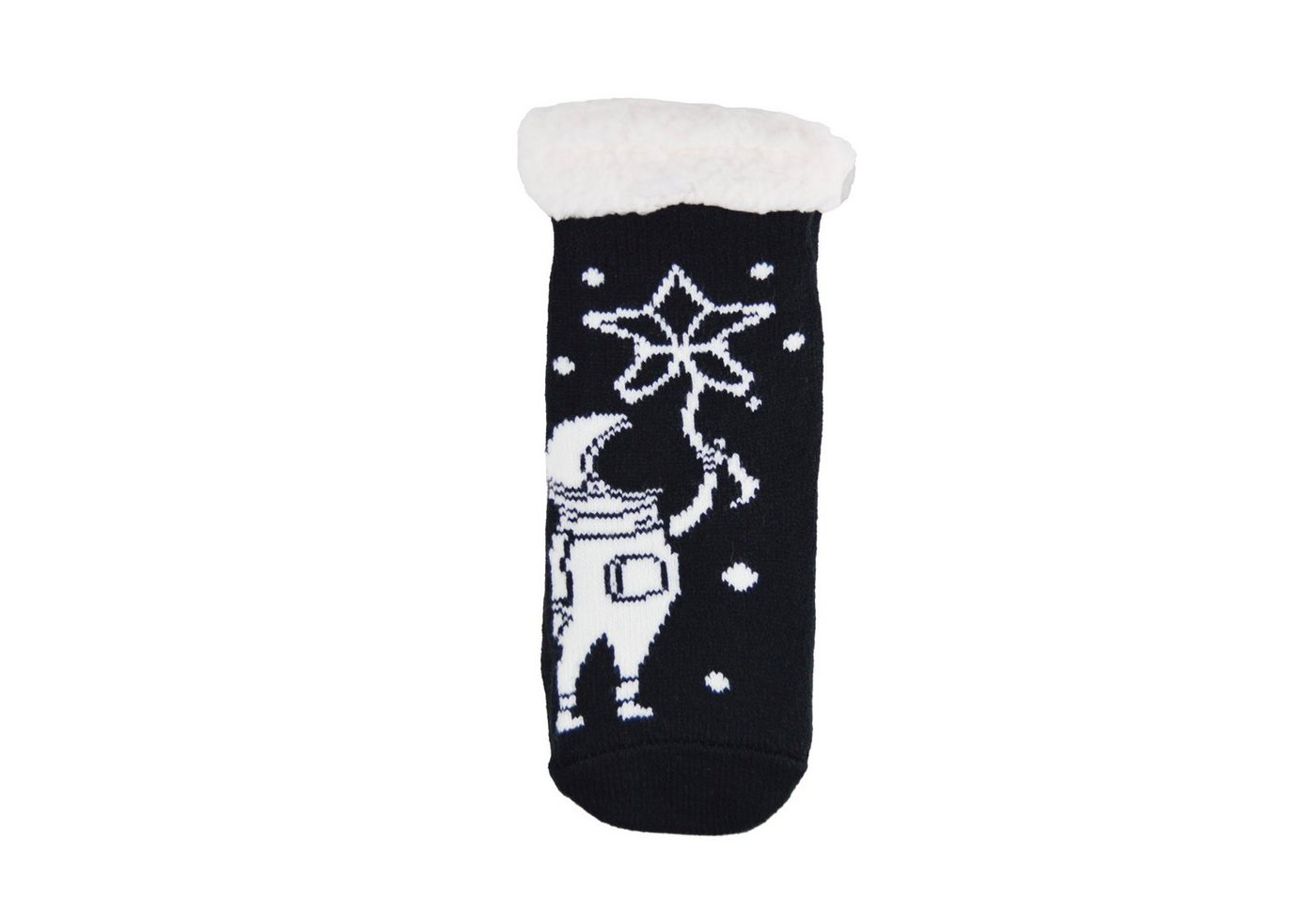 Frostfighter Haussocken Jungen Hüttensocken mit ABS Stoppersohle (1-Paar) Hüttenschuhe, Wolkenfutter, dicke sehr warme gefütterte Socken von Frostfighter