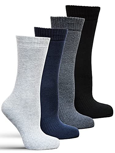 Frostfighter Herren Thermosocken (6x Paar) Winter Ski Vollfrottee Innenfutter (Mehrfarbig - Schwarz-Blau-Anthrazit-Grau, 47-50) von Frostfighter