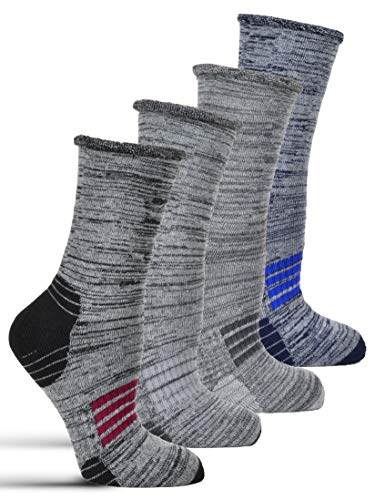 Frostfighter Herren Thermosocken ohne Gummi (6x Paar) Wintersocken Baumwolle Ski Vollfrottee Innenfutter (39-42) von Frostfighter