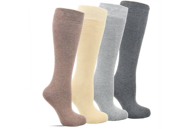 Frostfighter Kniestrümpfe Damen Thermokniestrümpfe (4-Paar) Vollfrottee Innenfutter, Thermo, Winter, dicke warme Kniestrümpfe von Frostfighter