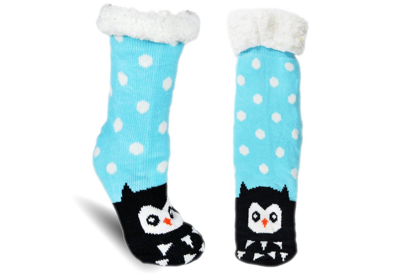 Frostfighter Socken Hüttensocken (1 Paar) ABS-Sohle, Innenfutter, Kuschelsocken, Haussocken von Frostfighter