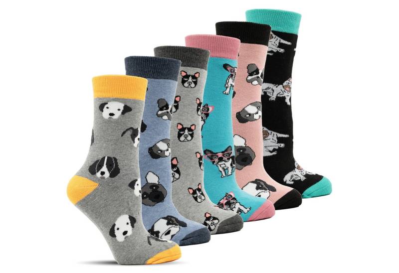 Frostfighter Thermosocken Damen Wintersocken (6-Paar) Vollfrottee Innenfutter, warme dicke gefütterte Socken von Frostfighter