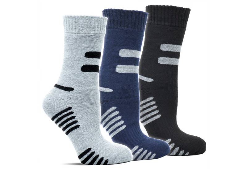 Frostfighter Thermosocken Herren Wintersocken (6 Paar) fusselfreies Innenfutter, Vollfrottee Innenfutter, dicke warme Socken von Frostfighter