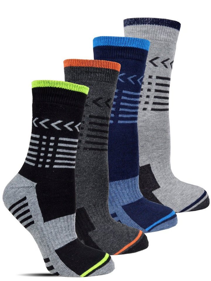 Frostfighter Thermosocken Herren Wintersocken (6 Paar) Anitipilling Innenfutter, Vollfrottee Innenfutter von Frostfighter