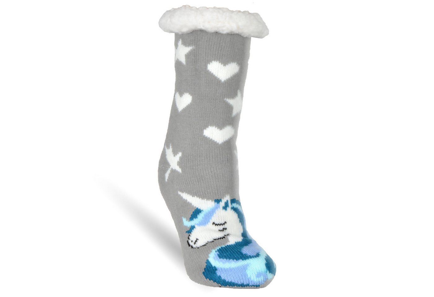 Frostfighter Thermosocken Hüttensocken (1 Paar) ABS-Sohle, Innenfutter, Kuschelsocken, Haussocken von Frostfighter