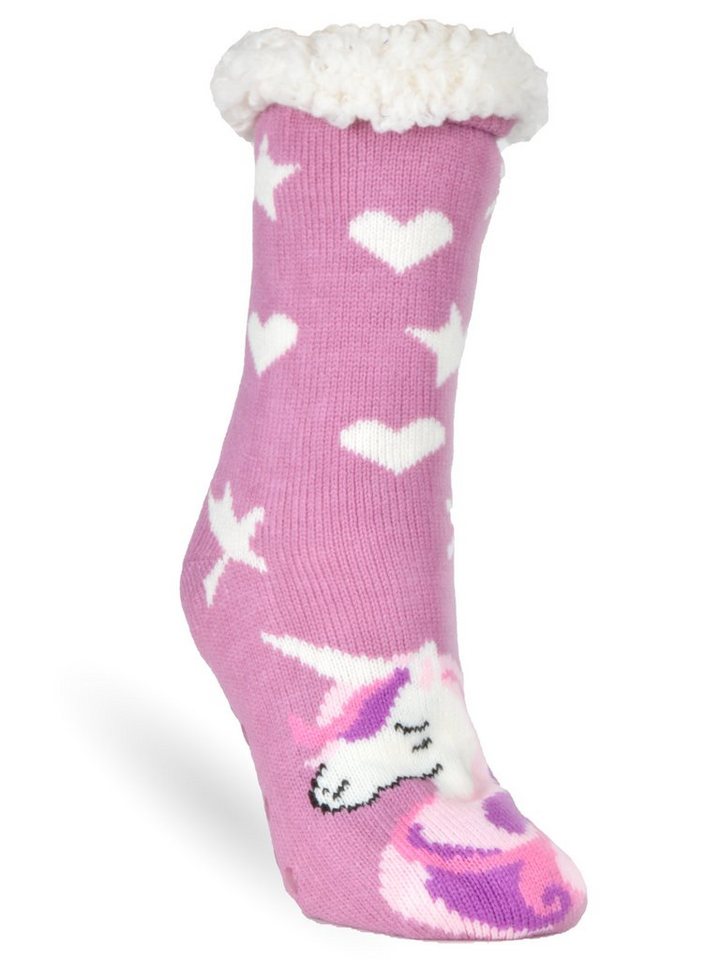 Frostfighter Thermosocken Hüttensocken (1 Paar) ABS-Sohle, Innenfutter, Kuschelsocken, Haussocken von Frostfighter