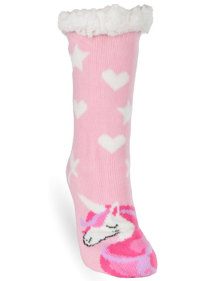 Frostfighter Thermosocken Hüttensocken (1 Paar) ABS-Sohle, Innenfutter, Kuschelsocken, Haussocken von Frostfighter