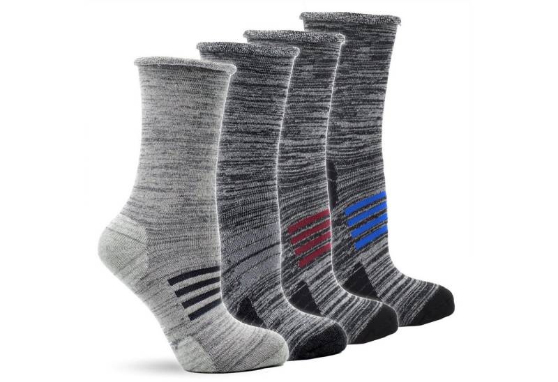 Frostfighter Thermosocken Herren + Damen Wintersocken ohne Gummi (6 Paar) fusselfreies Vollfrottee Innenfutter, dicke warme Socken von Frostfighter