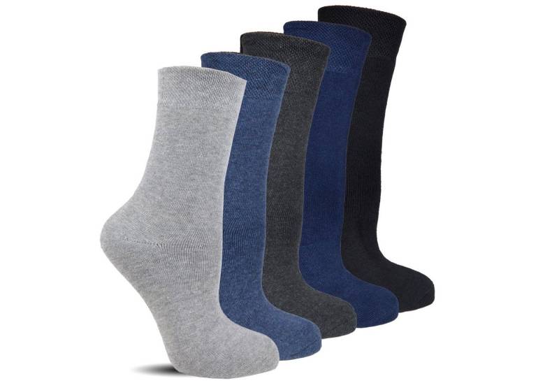 Frostfighter Thermosocken Wintersocken ohne Gummi für Damen (6 Paar) Anitipilling Innenfutter, Vollfrottee Innenfutter von Frostfighter