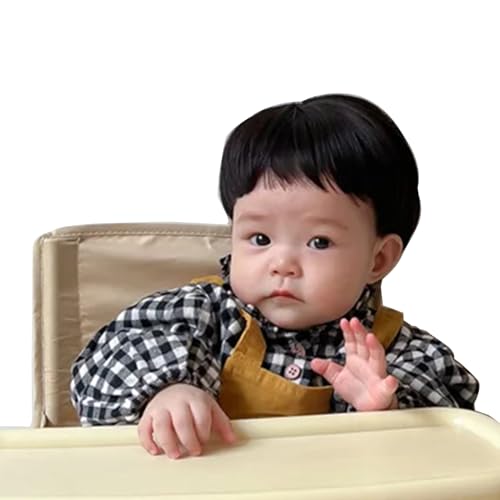 Baby Mädchen Perücke Kopfbedeckung Niedliche Kleinkinder Haarschmuck Cosplay Schöner Haarteil Kopfschmuck Für Neujahrsparty von Frotox