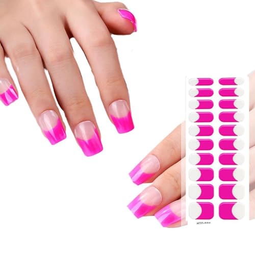 Halb Ausgehärtete Gel Nagelaufkleber Langlebige Und Zeitsparende Nail Art Lösung Für Modische Nageldesigns Für Frauen Und Mädchen von Frotox