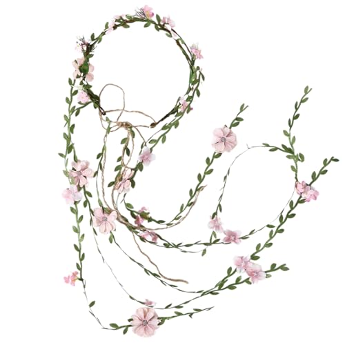 Handgemachtes Blumen Stirnband Haarband Rebe Kopfschmuck Hochzeit Haarschmuck Für Frauen Hochzeit Frisuren Braut Hochzeit Kopfschmuck von Frotox