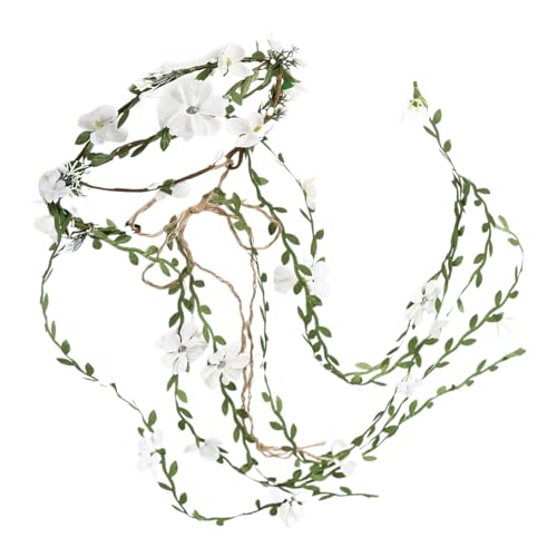 Handgemachtes Blumen Stirnband Haarband Rebe Kopfschmuck Hochzeit Haarschmuck Für Frauen Hochzeit Frisuren Braut Hochzeit Kopfschmuck von Frotox