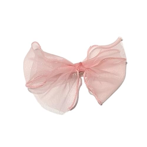 Mesh Garn Bowknot Haarspange Elegante Süße Schmetterling Haarspangen Haar Kopfschmuck Haarschmuck Für Frauen Haarspangen von Frotox