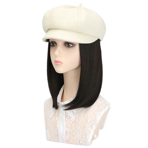 Verstellbare Achteckige Kappe Mit Glattem Haar Perücke Für Frauen Mädchen Cosplay Kostüm Haar Perücke Haar Styling Perückenkappe Langes Glattes Haar Achteckiger Für Den Täglichen von Frotox