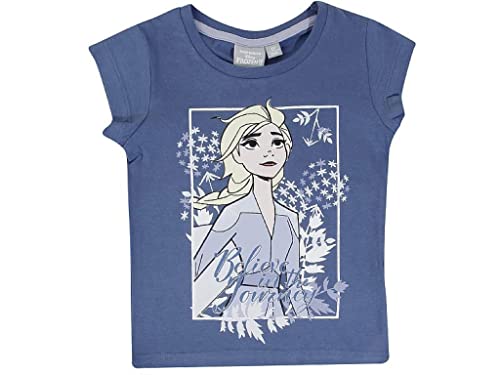 Die Eiskönigin T-Shirt (128, blau) von Frozen - Die Eiskönigin