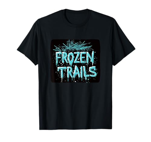 Kühler kalter Winter mit Frozen Trails für Jungen und Mädchen T-Shirt Kühler kalter Winter mit Frozen Trails für Jungen und Mädchen T-Shirt von Frozen Trails