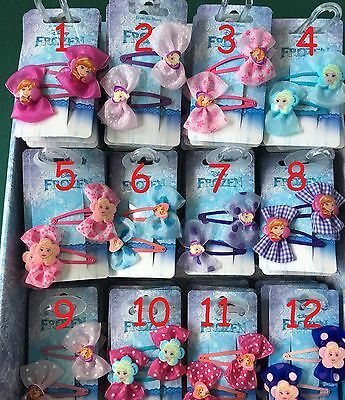 Frozen Haarspange 12 verschiedene Motive von Frozen