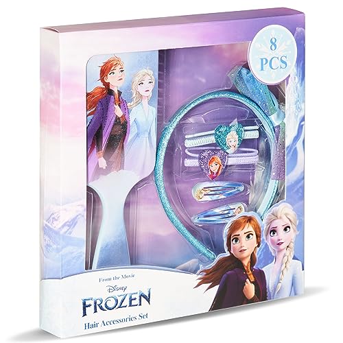 Frozen – Haarzubehör-Set Disney – Prinzessinnen-Kostüm – Geschenke für Mädchen von Frozen