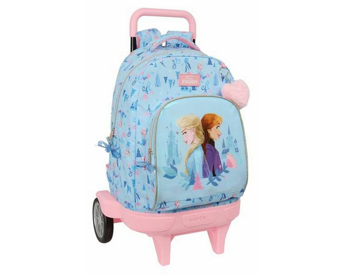 Frozen Rucksack Eiskönigin Kinder Rucksack mit Rädern Frozen Ice magic Blau 33 x 45 x von Frozen