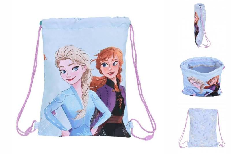 Frozen Rucksack Frozen Rucksacktasche mit Bändern Believe Lila von Frozen