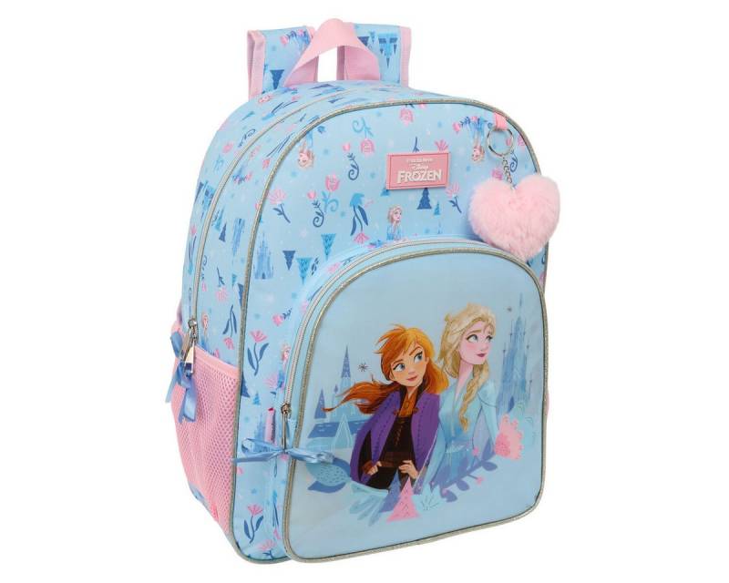 Frozen Rucksack Kinder Rucksack Frozen Ice magic Blau 33 x 42 x 14 cm von Frozen