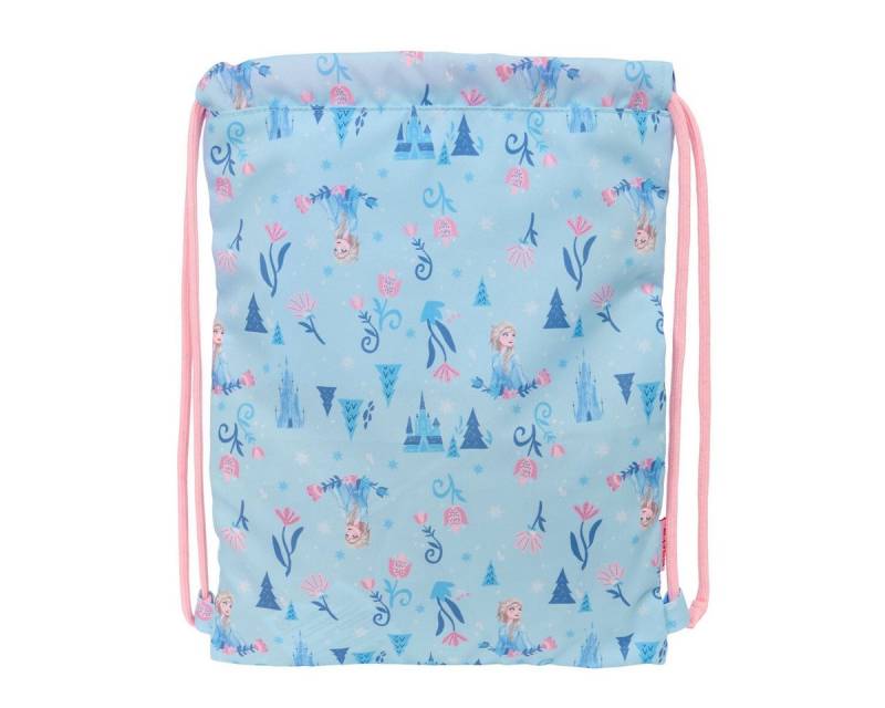 Frozen Rucksack Rucksacktasche mit Bändern Frozen Ice magic Blau 26 x 34 x 1 cm von Frozen