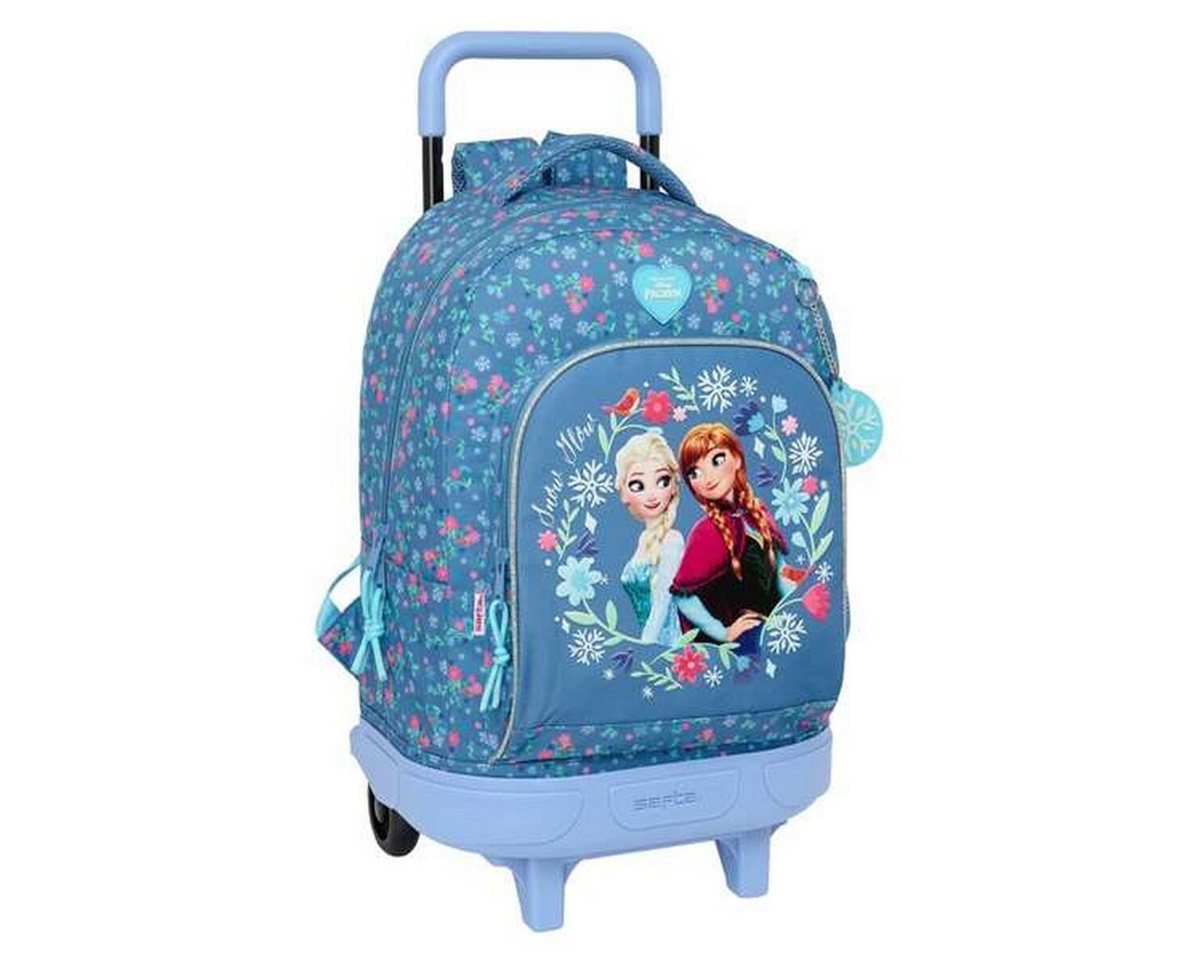 Frozen Rucksack Kinder Rucksack mit Rädern Frozen Blau 33x45x22 cm von Frozen