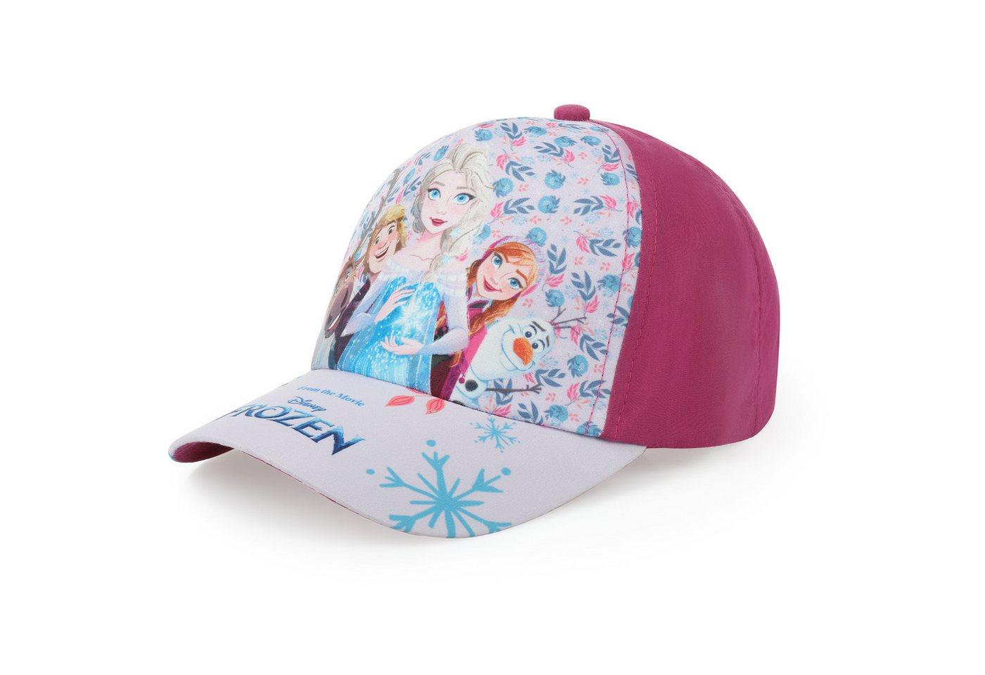Frozen Schirmmütze Die Eiskönigin Cap Cappy Kappe Schirmmütze Anna und Elsa von Frozen