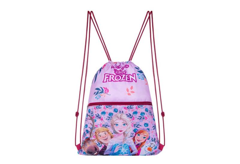 Frozen Turnbeutel Disney Eiskönigin Anna und Elsa Turnbeutel Sportbeutel von Frozen