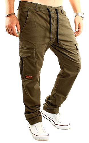 Früchtl Herren Cargo Hose Olive W30/L32 von Früchtl