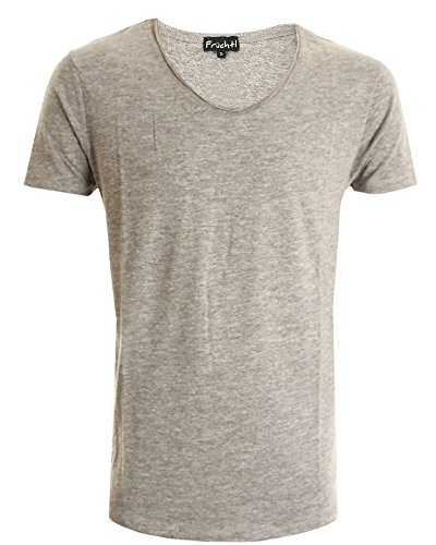 Früchtl Herren T-Shirt, Dark-Grey-Melange, S von Früchtl