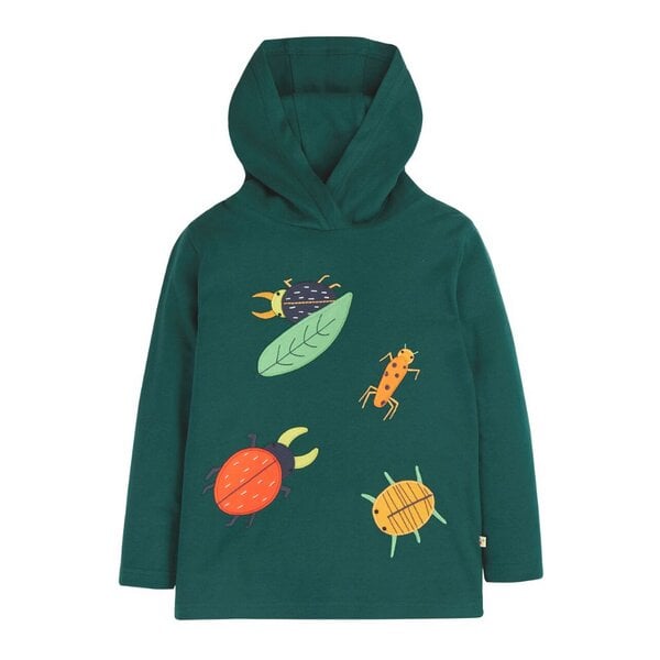 Frugi Kapuzen Hoody Campfire bugs Käfer von Frugi