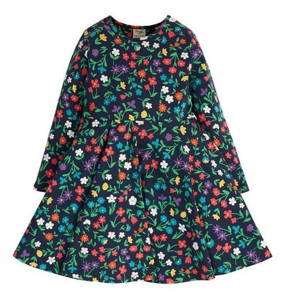 Frugi Kleid Sofia Skater Dress Wild Flowers von Frugi