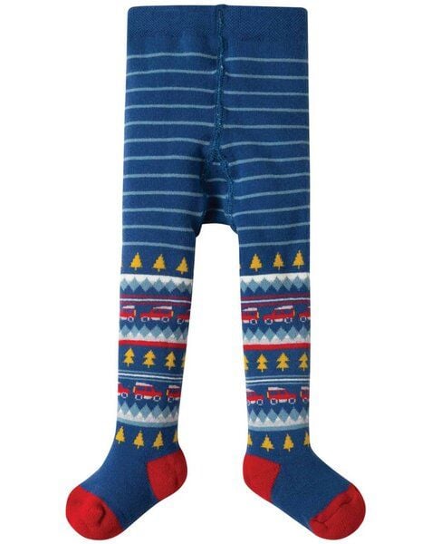 Frugi Thermo-Strumpfhose Fahrzeuge von Frugi