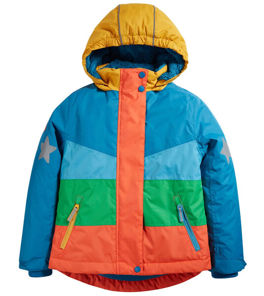 Frugi Warme Kinder Schnee- & Skijacke aus Post-Consumer-Polyester von Frugi