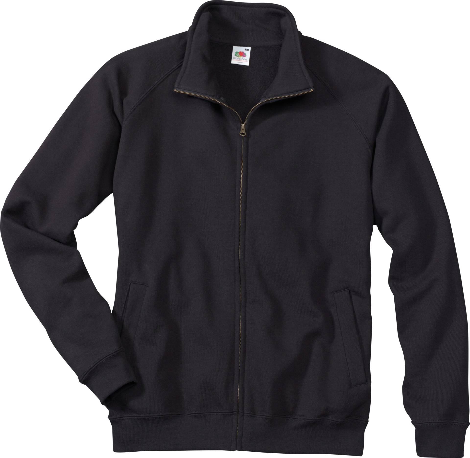 Sieh an! Damen Sweatjacke schwarz von Fruit Of The Loom