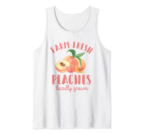 Peach Picking Farm Fresh Peaches Farmer für Kinder Mädchen Frauen Tank Top Peach Picking Farm Fresh Peaches Farmer für Kinder Mädchen Frauen Tank Top von Fruit Picking Shop