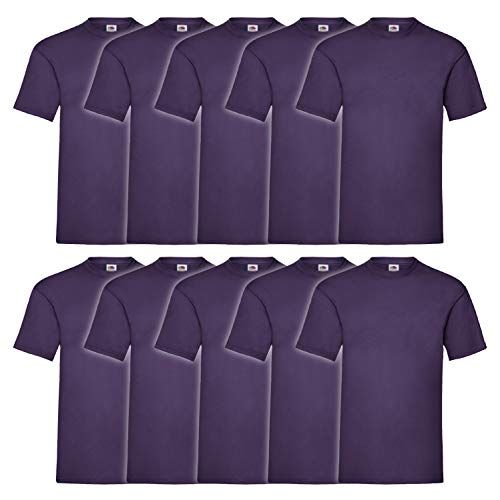 Fruit of the Loom Mens Valueweight T-Shirt 10-Pack von Fruit of the Loom