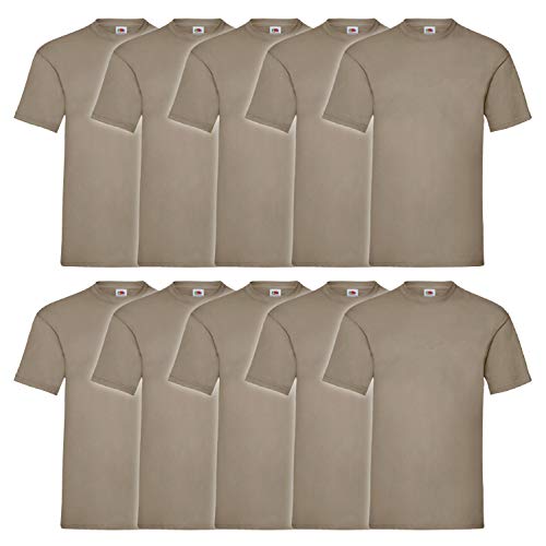 Fruit of the Loom Mens Valueweight T-Shirt 10-Pack von Fruit of the Loom