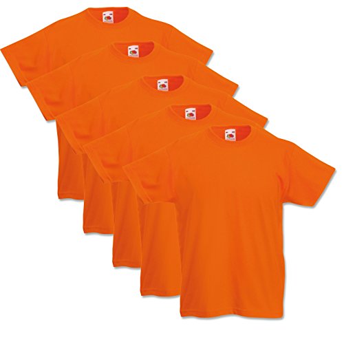 Fruit of the Loom Childrens Valueweight T-Shirt 5-Pack von Fruit of the Loom