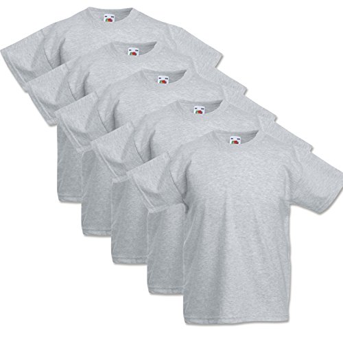 Fruit of the Loom Childrens Valueweight T-Shirt 5-Pack von Fruit of the Loom