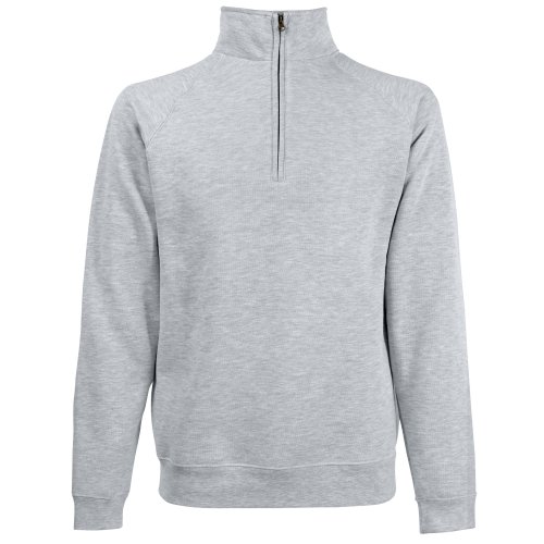 Fruit of the Loom Classic 80/20 Zip Neck Sweatshirt Fruit of the Loom Classic 80/20 Zip Neck Sweatshirt von Fruit of the Loom