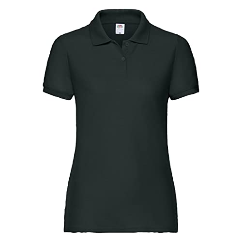 Damen Lady-Fit Poloshirt 65/35 XS S M L XL XXL verschiedne Größen von Fruit of the Loom XS,Schwarz Damen Lady-Fit Poloshirt 65/35 XS S M L XL XXL verschiedne Größen von Fruit of the Loom XS,Schwarz von Fruit of the Loom