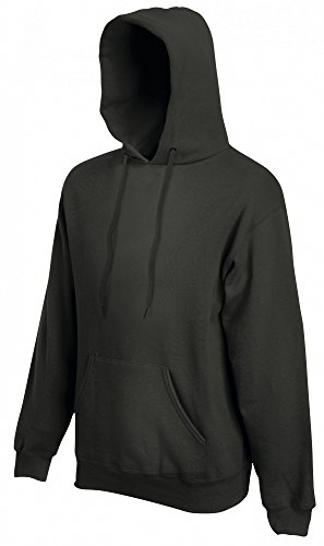 Fruit of the Loom F421 Hooded Sweatshirt Hood Gr. X-Large, Anthrazit (massiv) von Fruit of the Loom