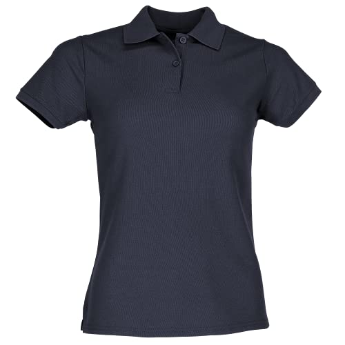 Fruit of the Loom Damen Lady-Fit 65/35 Pique Polo Shirt, Deep Navy, Gr.XL von Fruit of the Loom