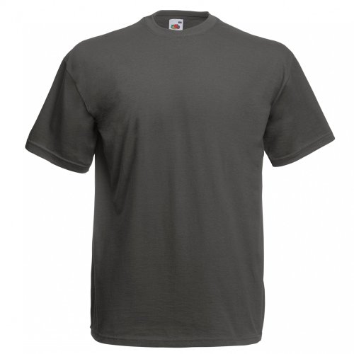 Fruit Of The Loom Herren Kurzarm T-Shirt XX-Large,Grau - Light Graphite von Fruit of the Loom