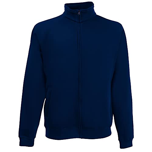 Classic Sweatjacke - Farbe: Deep Navy - Größe: XXL von Fruit of the Loom